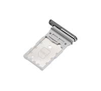 Tiroir Carte SIM Compatible pour Galaxy S22 Ultra Dual Nano Gris