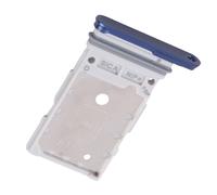 Tiroir Carte SIM Compatible pour Galaxy S25 Ultra Dual Nano Bleu