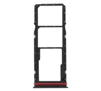 Tiroir Carte SIM Compatible Redmi 15C / Poco C85 Dual Nano SIM + Carte Micro-SD Noir