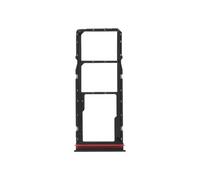 Tiroir Carte SIM Compatible Redmi 15C / Poco C85 Dual Nano SIM + Carte Micro-SD Noir