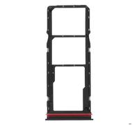 Tiroir Carte SIM Compatible Redmi 15C / Poco C85 Dual Nano SIM + Carte Micro-SD Noir