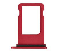 Tiroir Carte SIM de Remplacement Apple iPhone 8, SE 2020 et SE 2022 rouge