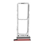Clappio Tiroir Carte SIM pour Samsung Galaxy Note 10 Rouge