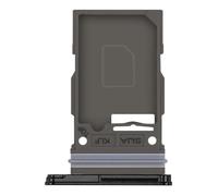 Tiroir Carte SIM de Remplacement - Samsung Galaxy S21 FE - Noir - Dual SIM