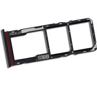 Tiroir Carte SIM Double de Rechange pour Motorola Moto G15 (XT2521-2), Gris