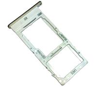 Tiroir Carte SIM et Support Micro-SD pour Samsung Galaxy A51 5G, Piece de Remplacement Original, Blanc