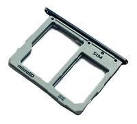 Tiroir Carte SIM et Support Micro-SD pour Samsung Galaxy Tab S5e, Piece de Remplacement Original, Noir