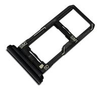Tiroir Carte SIM et Support Micro-SD pour Sony Xperia 10 II (XQ-AU52), Piece de Remplacement Original, Noir
