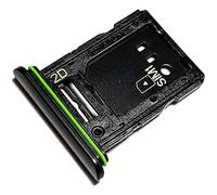 Tiroir Carte SIM et Support Micro-SD pour Sony Xperia 10 III (XQ-BT52), Piece de Remplacement Original, Noir