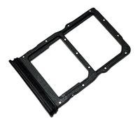 Tiroir Carte SIM et Support Nano Mémoire pour Huawei P40 Lite 5G, Piece de Remplacement Original, Noir