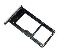 Tiroir Carte SIM et Support SD pour Samsung Galaxy Tab A7 Lite LTE, Piece de Remplacement Original, Argenté