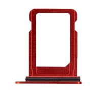 Porte-carte nano Sim, support pièce de rechange pour Apple iPhone 12 - Rouge