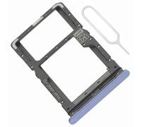 Tiroir Carte SIM + MicroSD pour Motorola Moto G34 Support Plateau Porte - Bleu