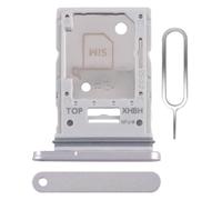 Tiroir Carte SIM + MicroSD pour Samsung Galaxy Tab S10+ S10 Plus / S10 Ultra Support Plateau Porte - Argent Silver