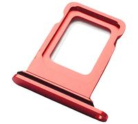 Tiroir Carte SIM (Nano-SIM) pour Apple iPhone 12 (A2403), Piece de Remplacement Original, Rouge