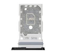 Tiroir Carte Sim Original pour Galaxy S22 / S22 Plus Compartiment Dual Nano Sim Samsung Gris