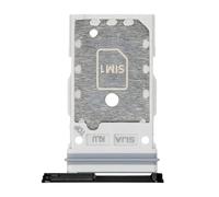 Tiroir Carte Sim Original pour Galaxy S22 / S22 Plus Compartiment Dual Nano Sim Samsung Gris