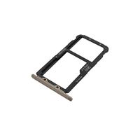 Clappio, Porte-carte SIM pour Huawei Mate 20 Lite Nano Sim + Micro-SD, Or