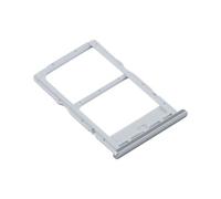 Tiroir carte SIM pour Huawei P40 Lite 5G Dual Nano SIM Argent