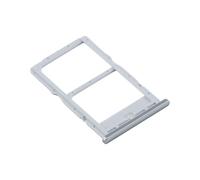 Tiroir carte SIM pour Huawei P40 Lite 5G Dual Nano SIM Argent