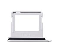 Tiroir carte SIM pour iPhone 16 et 16 Plus Emplacement Nano SIM Blanc