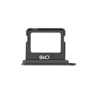 Tiroir carte SIM pour iPhone 16 et 16 Plus Emplacement Nano SIM Noir