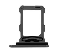 Tiroir carte SIM pour iPhone 16 Pro et 16 Pro Max Emplacement Nano SIM Noir