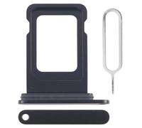 Tiroir Carte SIM pour iPhone 16e Support Plateau Porte Single sim - Noir