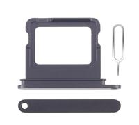 Tiroir Carte SIM pour iPhone 17 Support Plateau Porte Single sim - Noir