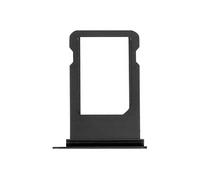 Tiroir Carte SIM pour iPhone 8 / SE 2020 et SE 2022 Tiroir adaptateur remplacement Noir