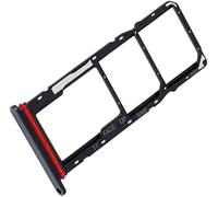 Tiroir Carte SIM pour Motorola Moto G22 (XT2231), Dual-Nano-SIM + Micro-SD, Remplacement Original, Noir Cosmique