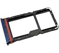 Tiroir Carte SIM pour Motorola Moto G41 (XT2167-2), Nano-SIM + Micro-SD, Remplacement Original, Bleu