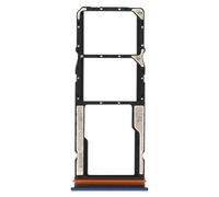 Tiroir Carte SIM pour Redmi 15C 4G Emplacement Dual Nano SIM + Carte Micro-SD Bleu