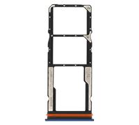 Tiroir Carte SIM pour Redmi 15C 4G Emplacement Dual Nano SIM + Carte Micro-SD Bleu