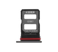 Clappio Tiroir Carte SIM pour Redmi Note 14 Pro 5G Double Nano SIM Noir