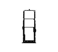 Clappio Tiroir Carte SIM pour Samsung Galaxy A11 2x Nano SIM et Micro SD Noir