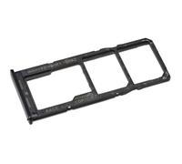 Tiroir Carte SIM pour Samsung Galaxy A13 (SM-A135F-DS), Dual-SIM + Micro-SD Porte, Remplacement Original, Noir