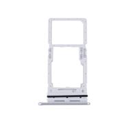Clappio Tiroir Carte SIM pour Samsung Galaxy A34 5G Nano SIM + Micro-SD Argent