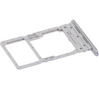 Tiroir Carte SIM pour Samsung Galaxy A34 5G (SM-A346B), Nano-SIM + Micro-SD, Remplacement Original, Argenté