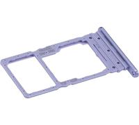 Tiroir Carte SIM pour Samsung Galaxy A34 5G (SM-A346B), Slot Nano-SIM + Micro-SD, Remplacement Original, Violet