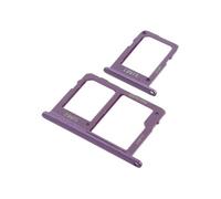 Tiroir Carte SIM pour Samsung Galaxy J6 support 2x carte nano SIM + microSD Violet