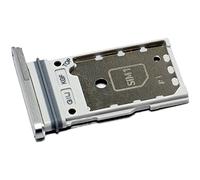 Tiroir Carte SIM pour Samsung Galaxy S21 FE (SM-G990B, SM-G990B/DS), Piece de Remplacement Original, Blanc