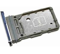 Tiroir Carte SIM pour Samsung Galaxy S21 Ultra 5G (SM-G998B/DS), Dual-SIM, Remplacement Original, Phantom Navy