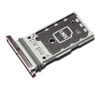 Tiroir Carte SIM pour Samsung Galaxy S22, S22+ (SM-S901B/DS, SM-S906B/DS), Remplacement Original, Or Rose