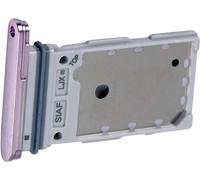 Tiroir Carte SIM pour Samsung Galaxy S23, S23 Pus, Slot Dual-Nano-SIM, Remplacement Original, Violet