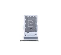 Clappio Tiroir Carte SIM pour Samsung Galaxy S25 et S25+ Dual Nano Gris