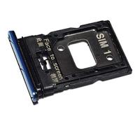 Tiroir Carte SIM pour Xiaomi 11 Lite 5G NE + Support Micro-SD, Remplacement Original, Bleu