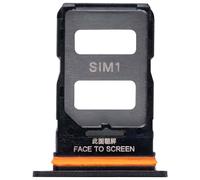 Tiroir Carte SIM pour Xiaomi Poco X6 Pro Dual nano SIM Pièce de Rechange Noir