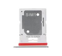 Tiroir carte SIM pour Xiaomi Redmi Note 11 Pro Dual Nano SIM Blanc