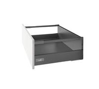 Tiroir casserolier argent Innotech Atira en kit - H 176 mm - L 520 mm HETTICH